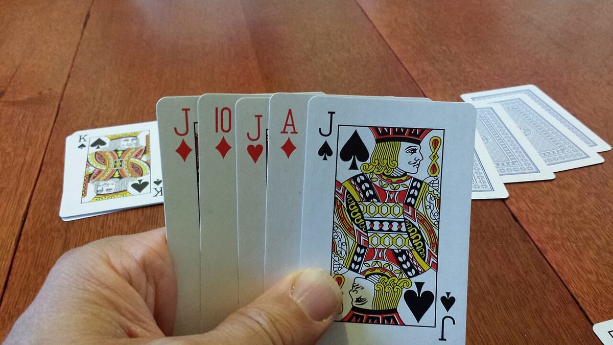 Buck Euchre - 4 players